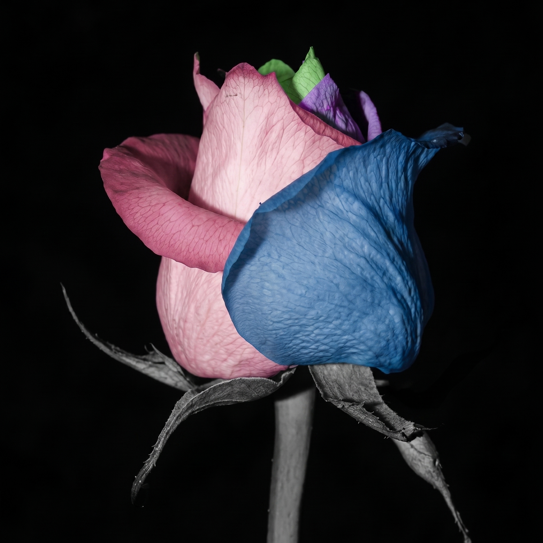 retouche photo fleur
